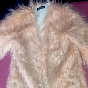 Pink fur like new